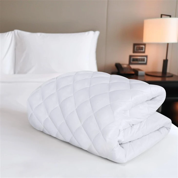 Hospital Waterproof Zippered Mattress Protector factory