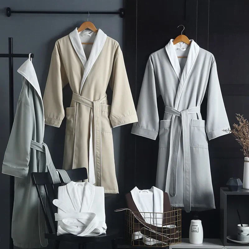 Hotel Luxury Two Layer Bathrobe