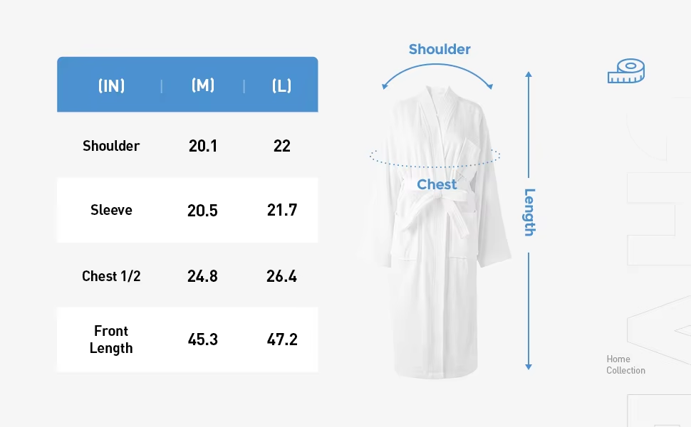 Hotel terry bathrobe 6