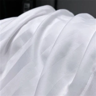 Cotton Stripe Fabric For Hotel Use