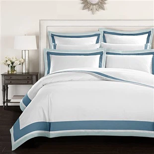 Hotel 400TC Cotton Frame Patchwork Duvet Cover